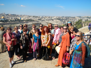 Braveheart Harmony Sistars on Mount Olives in Jerusalem